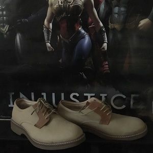 G.H Bass &CO tan canvas Oxford